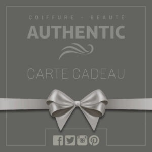 Bon cadeau carte cadeau Authentic Coiffure Toulouse