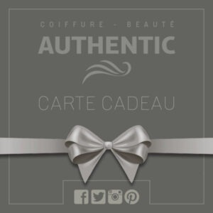 Bon cadeau carte cadeau Authentic Coiffure Toulouse